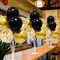 4Set Black and Gold Balloon Stand, Balloon Centerpieces for Tables, Black and Gold Party Decorations for Birthday Wedding Anniversary Father's Day New Year Graduation 2024(black and gold)